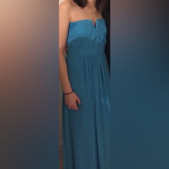 Laundry by Shelli Segal Gown, Ocean Blue - Picture 10 of 10